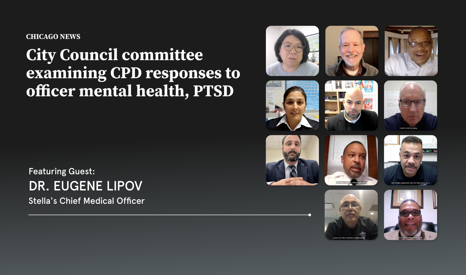 City council committee examining CPD responses to officer mental health