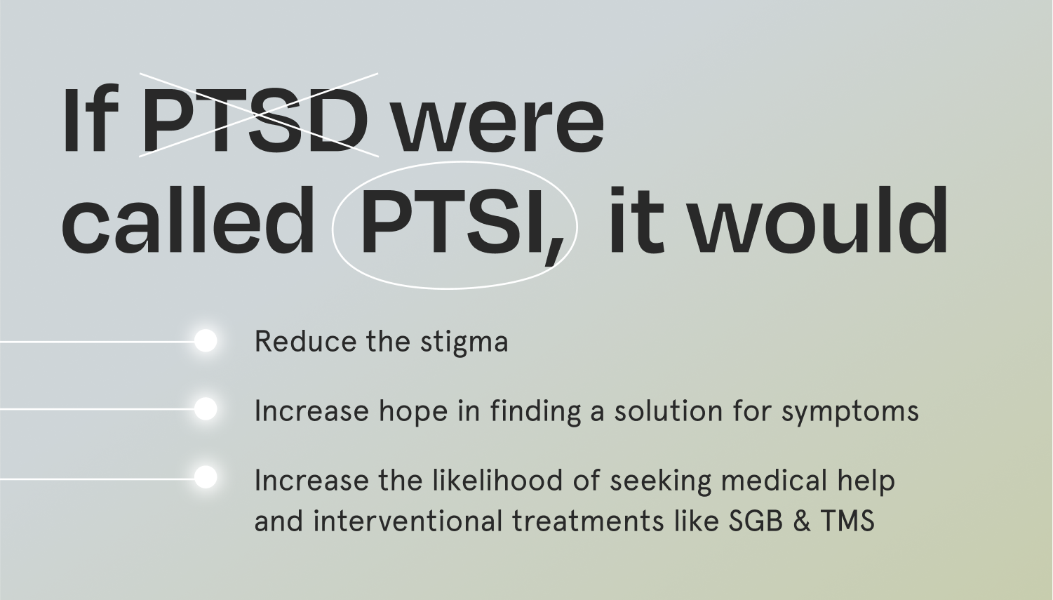 Biological PTSD Treatment | SGB injection for PTSD | Stella